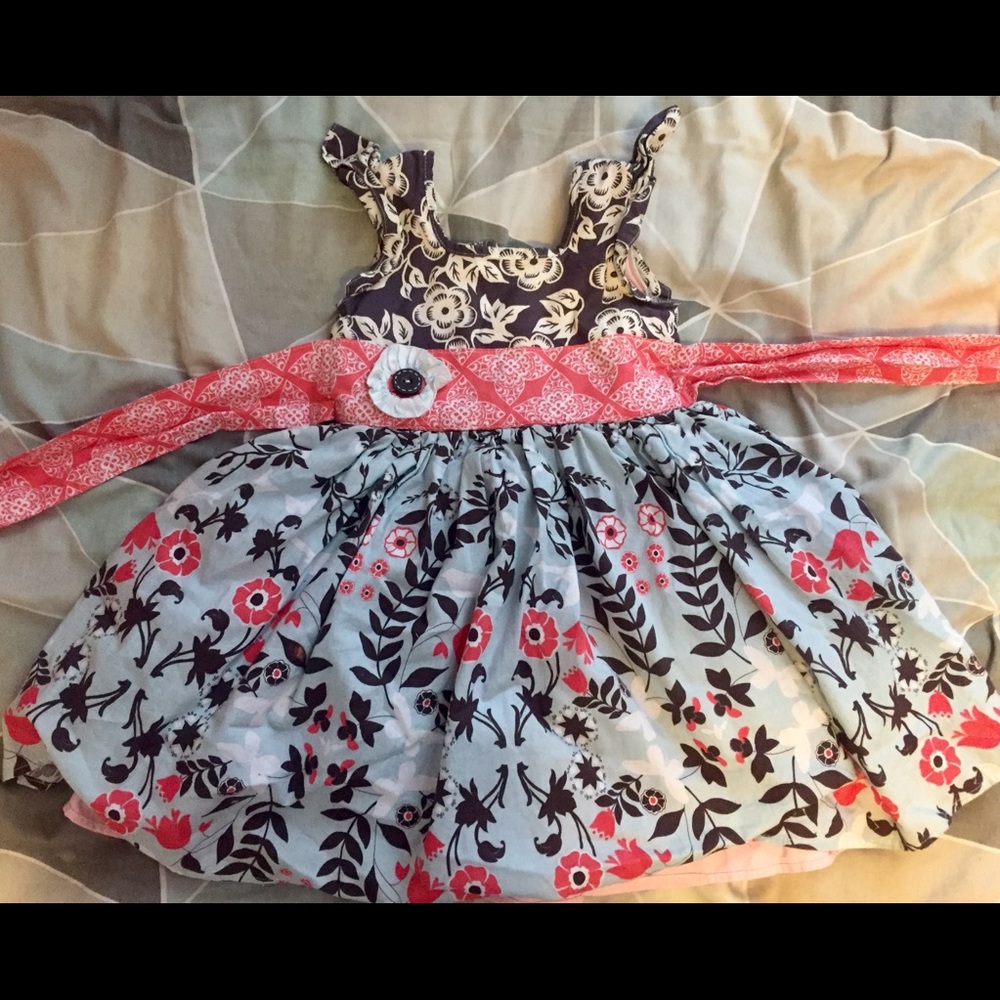 Adorable Hopscotch Design Boutique Tea Party Dress